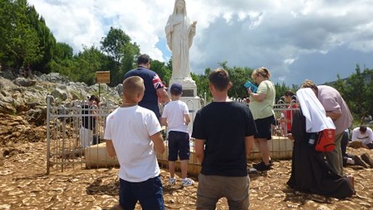 Jednośladem przez świat? Medziugorie