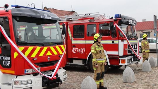 Jednostki z gminy Żelechów z nowymi wozami