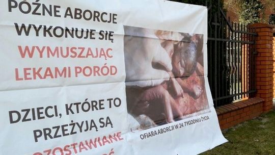 Jest wyrok w sprawie banerów antyaborcyjnych