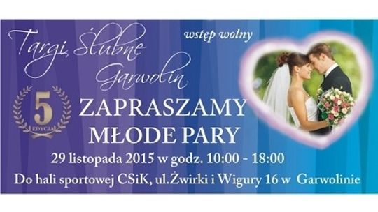 Jubileuszowa edycja Targów Ślubnych w Garwolinie