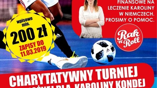 Karolina walczy z rakiem. Możesz pomóc grając w turnieju piłkarskim!