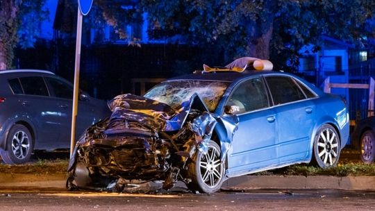 Kierowca audi z zarzutami. Przez miasto jechał 190 km/h