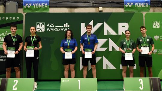 Kolejny medalowy weekend badmintonistów MKS Garwolin