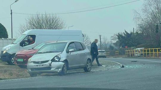 Kolizja na skrzyżowaniu