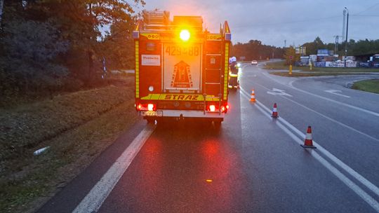 Kolizja na skrzyżowaniu w Wildze z udziałem pojazdu nauki jazdy