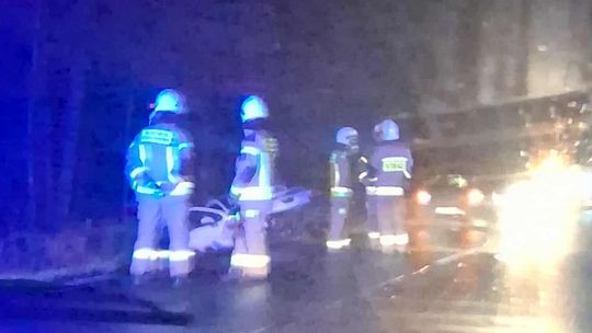 Kolizja podczas wyprzedzania