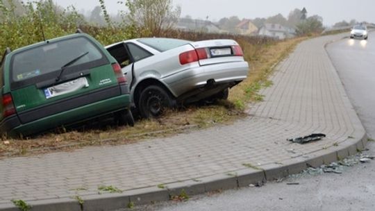 Kolizja za kolizją na drogach powiatu