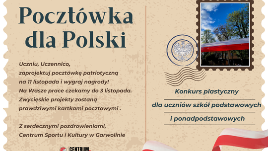 Konkurs plastyczny „Pocztówka dla Polski”