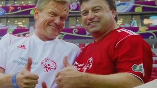 Kosecki i Pazura gośćmi olimpiad specjalnych w Miętnem