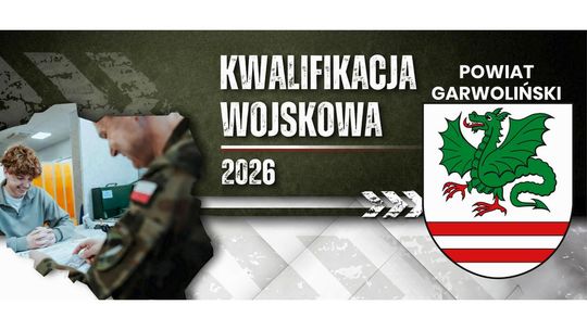 Kwalifikacja wojskowa 2026 w powiecie garwolińskim. Sprawdź terminy