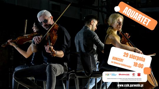 Legendy rocka w wydaniu smyczkowym. AQuartet zagra na Skwerze Solidarności