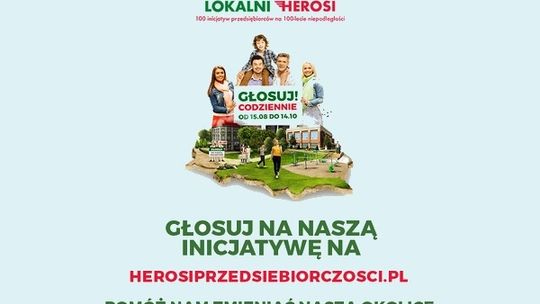 Lokalni Herosi w Garwolinie. Wesprzyj kino i zawody na Mamucie