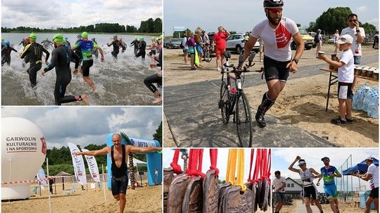 Łukasz Biernacki najlepszym zawodnikiem z powiatu w triathlonie