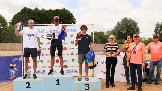 Łukasz Biernacki pierwszy w Triathlonie Garwolińskim