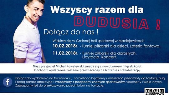 Maciejowice grają dla Dudusia!