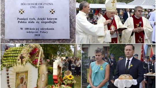 Mariańskie Porzecze. Dożynki z akcentem patriotycznym [wideo]