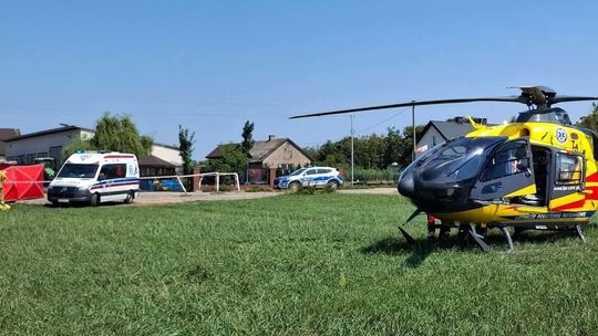 Mężczyzna leżał w kałuży krwi. Nie przeżył