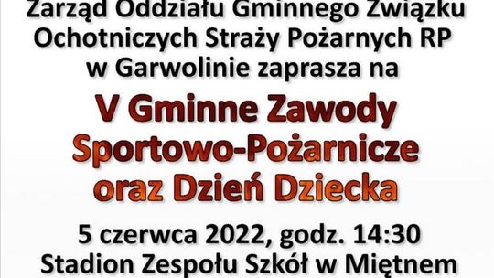 Miętne: Gminne zawody OSP i Dzień Dziecka w jednym