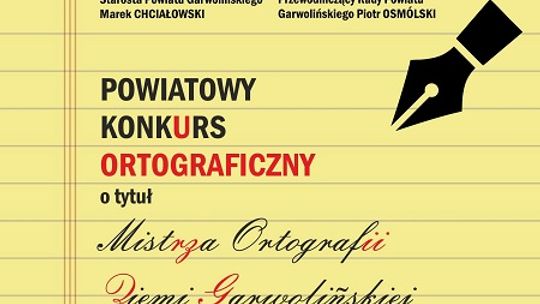 Mistrz ortografii poszukiwany