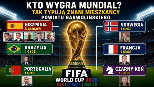 Mundial na start. Znani z powiatu wskazują faworytów