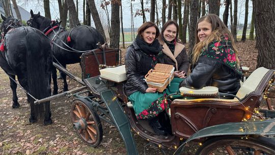 Muzyczna kartka świąteczna od Koła Gospodyń Wiejskich „Urzekające” w Jaźwinach