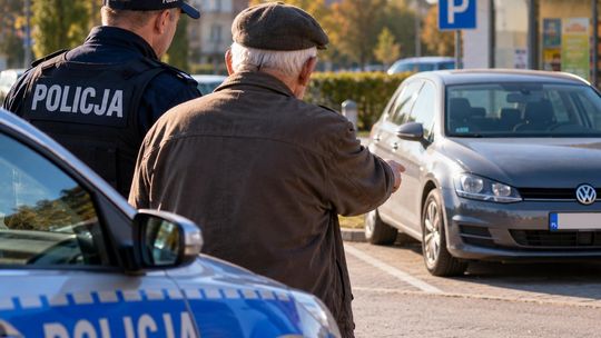 Myślał, że ukradli mu samochód. Policjanci z Pilawy szybko rozwikłali zagadkę