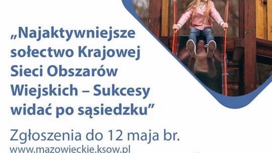 Najaktywniejsze sołectwa poszukiwane!