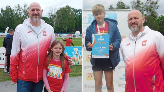 Najmłodsi lekkoatleci Wilgi startowali w Warszawie