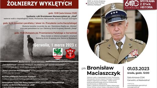 Narodowy Dzień Pamięci Żołnierzy Wyklętych w powiecie