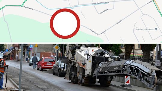 Narutowicza zamknięta przez dwa dni Narutowicza zamknięta przez dwa dni