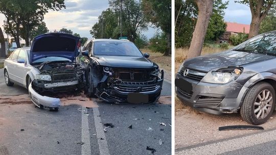 Nie ustąpiła pierwszeństwa – doprowadziła do zderzenia trzech samochodów