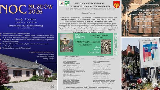 Noc Muzeów w powiecie garwolińskim. Historia, muzyka i wyjątkowe spotkania z przeszłością