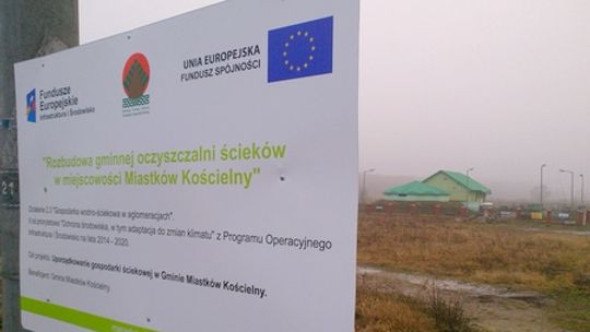 Nowa oczyszczalnia w Miastkowie Kościelnym coraz bliżej