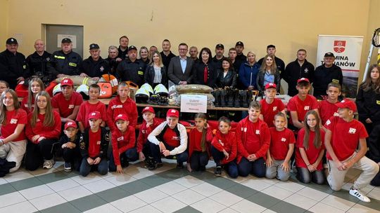 Nowy sprzęt dla strażaków z gminy Trojanów