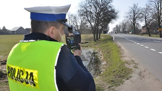 O 69 km/h za szybko. Stracił prawko i dwa tysiące złotych