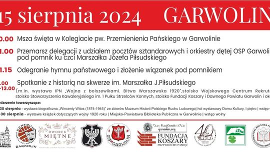 Obchody 15 sierpnia w Garwolinie