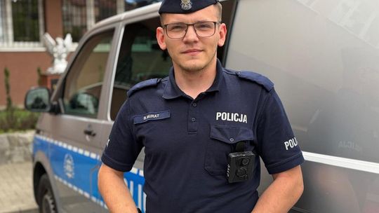 Obwodnica Garwolina. Kierowca stracił przytomność za kierownicą, uratował go policjant po służbie