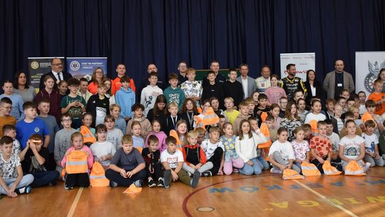 Odblaski, tor przeszkód i mistrzowie kierownicy – edukacja przez zabawę w Miastkowie Kościelnym