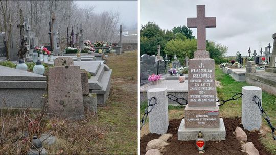 Odnowiony grób bohatera Powstania Styczniowego w Gończycach