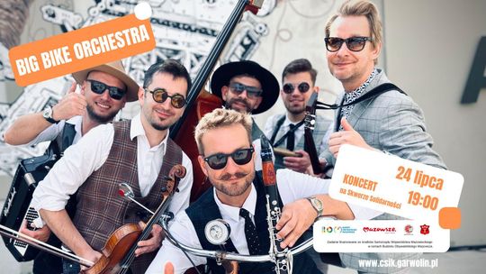 Orkiestra? Na rowerze? Tego koncertu nie możecie przegapić!