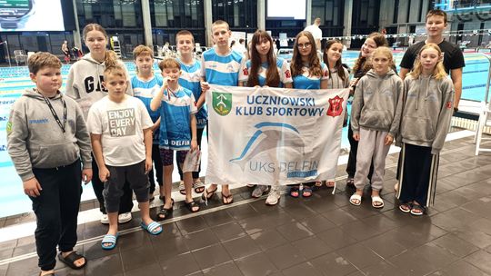 Pięć medali Delfina na mistrzostwach Mazowsza