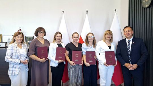 Pięć nauczycielek z gminy Maciejowice otrzymało stopień nauczyciela mianowanego