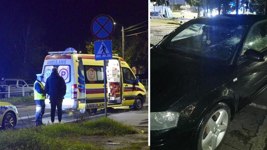 17-letni pieszy potrącony na Stacyjnej