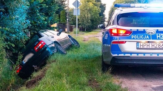 Pijany zatrzymany po pościgu