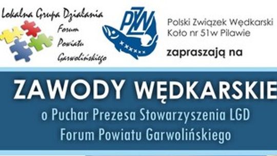 Pilawa: 11 sierpnia wędkuj w parku