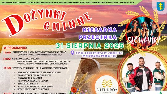 Pilawskie dożynki na zakończenie wakacji