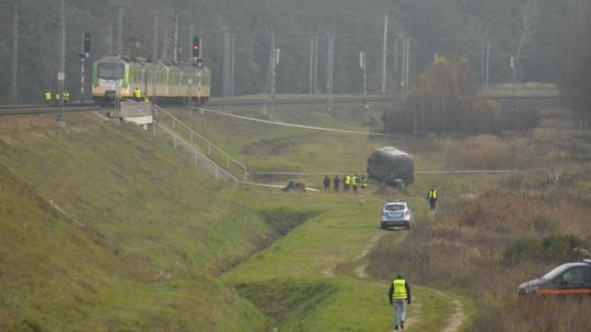 Po dywersji tory naprawione, ruch przywrócony