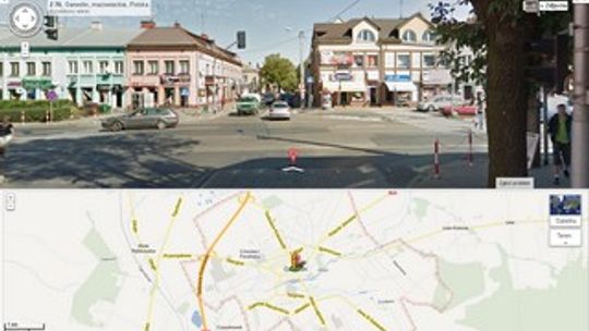 Podglądamy powiat w Google Street View