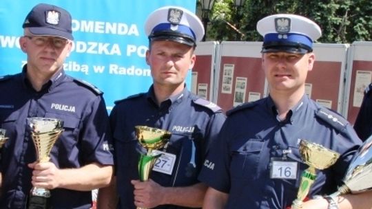 Policjant z Garwolina wśród najlepszych na Mazowszu