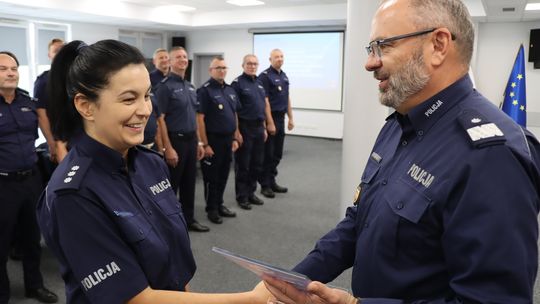 Policjantka z KPP Garwolin druga w wojewódzkim konkursie rzeczników dyscyplinarnych